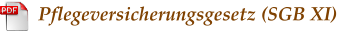 Pflegeversicherungsgesetz (SGB XI)