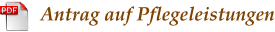 Antrag auf Pflegeleistungen