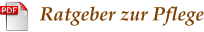 Ratgeber zur Pflege